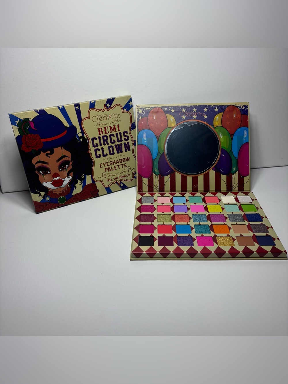 Beauty Creations Eyeshadow Palette 35 Shades Creamy Matte Make Up Mirror Shimmer